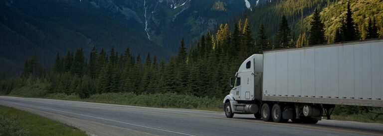 Semi Truck in Colorado