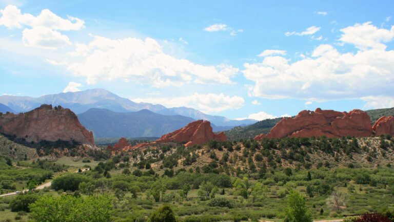 Mountains in Colorado Springs