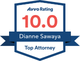 Dianna Sawaya Rated 10 - Top Attorney on Avvo