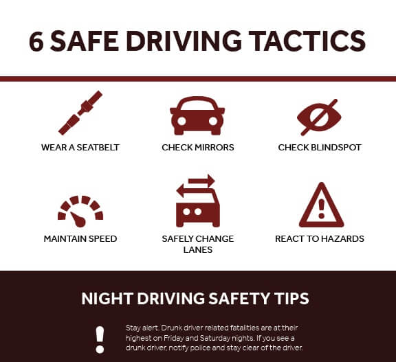 Driving safety rules, Driving safety